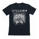 "Vintage" Villainy "TV" Mode. Set. Clear. t-shirt - Small only